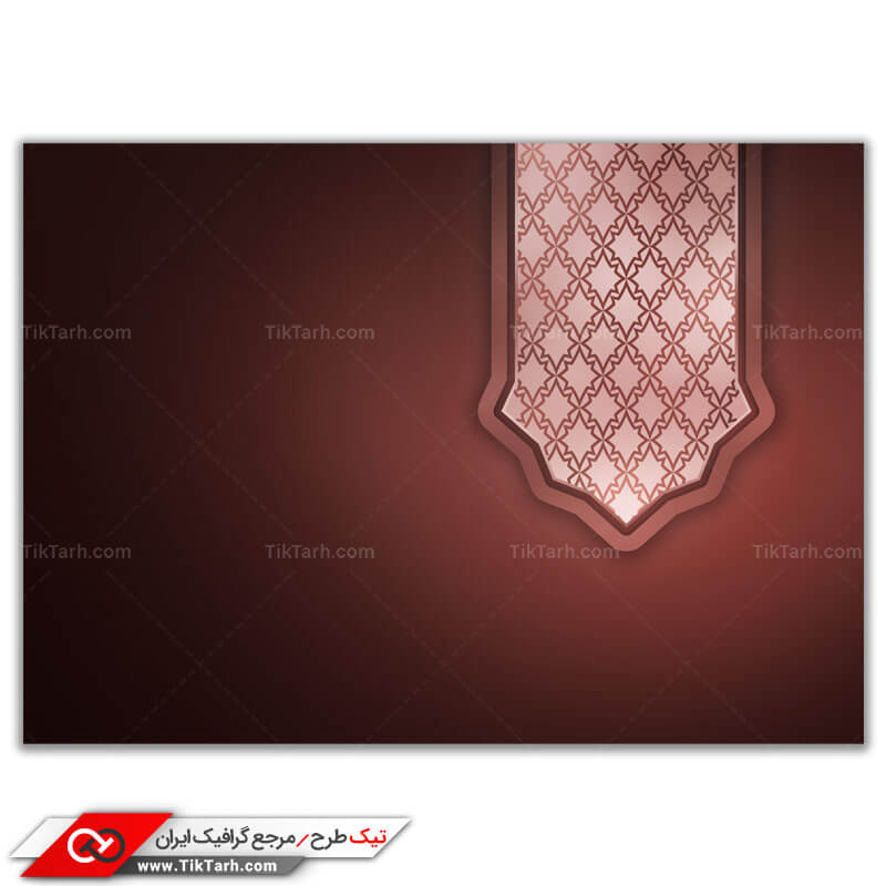 طرح فانتزی لایه باز گرافیکی پنجره با طرح مذهبی