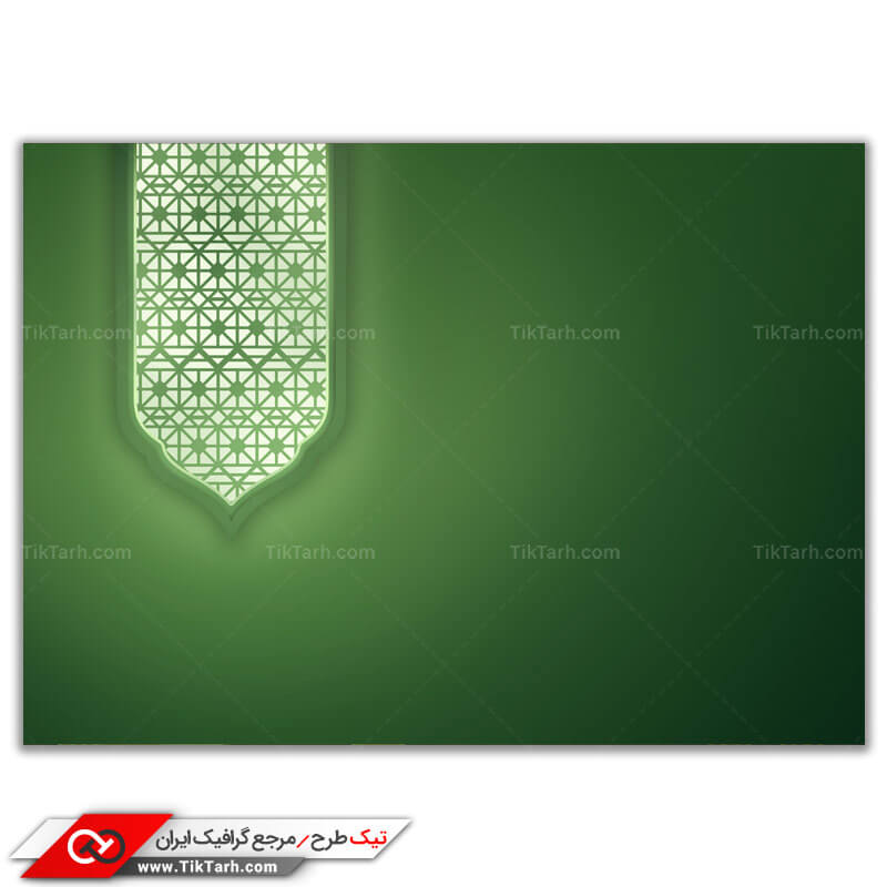 دانلود طرح فانتزی لایه باز گرافیکی پنجره با طرح مذهبی