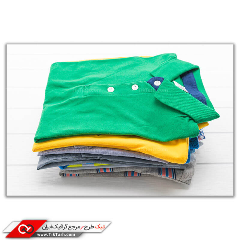 عکس گرافیکی تیشرت سبز
