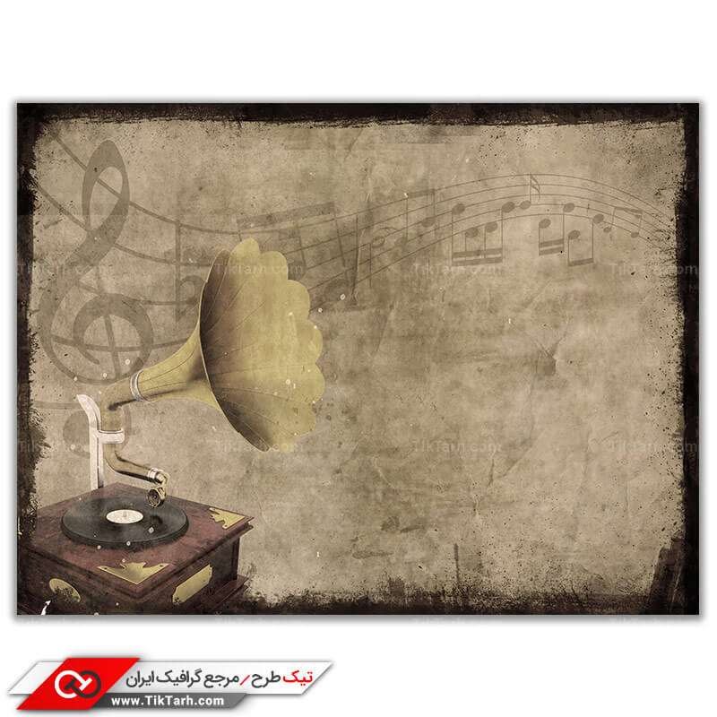 دانلود عکس باکیفیت گرامافون آنتیک