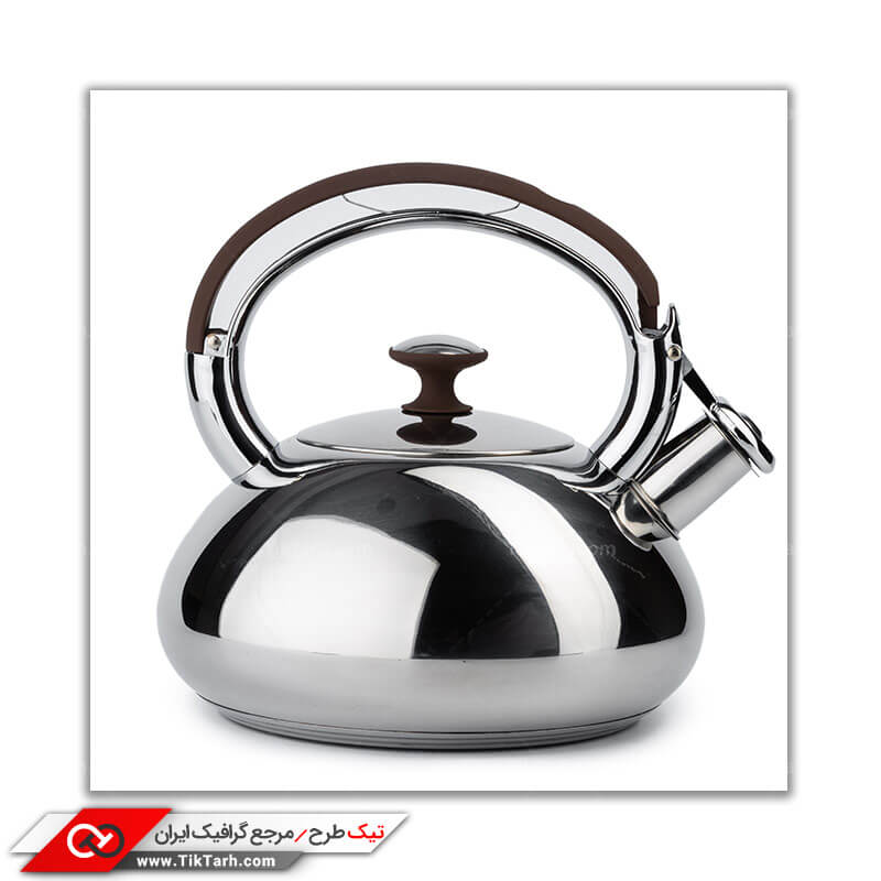 دانلود عکس گرافیکی قوری استیل