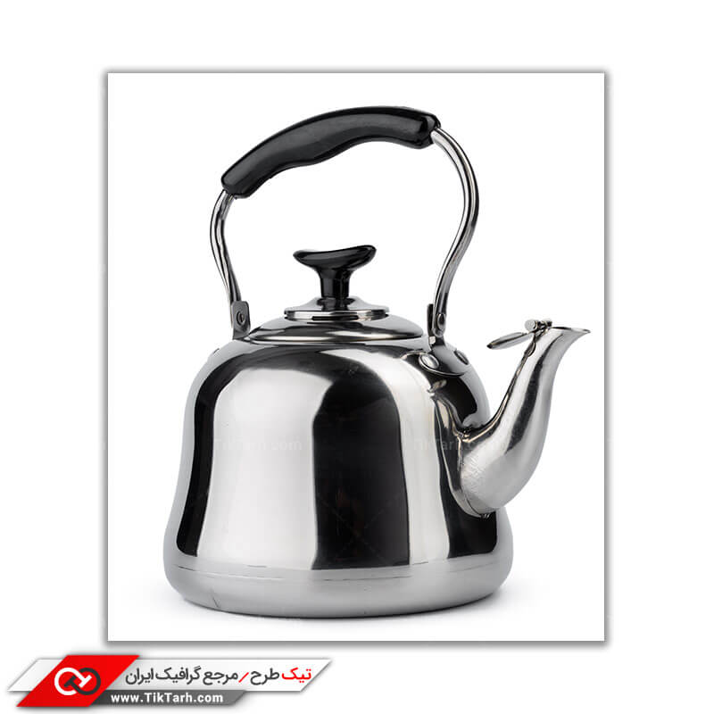 عکس گرافیکی قوری استیل