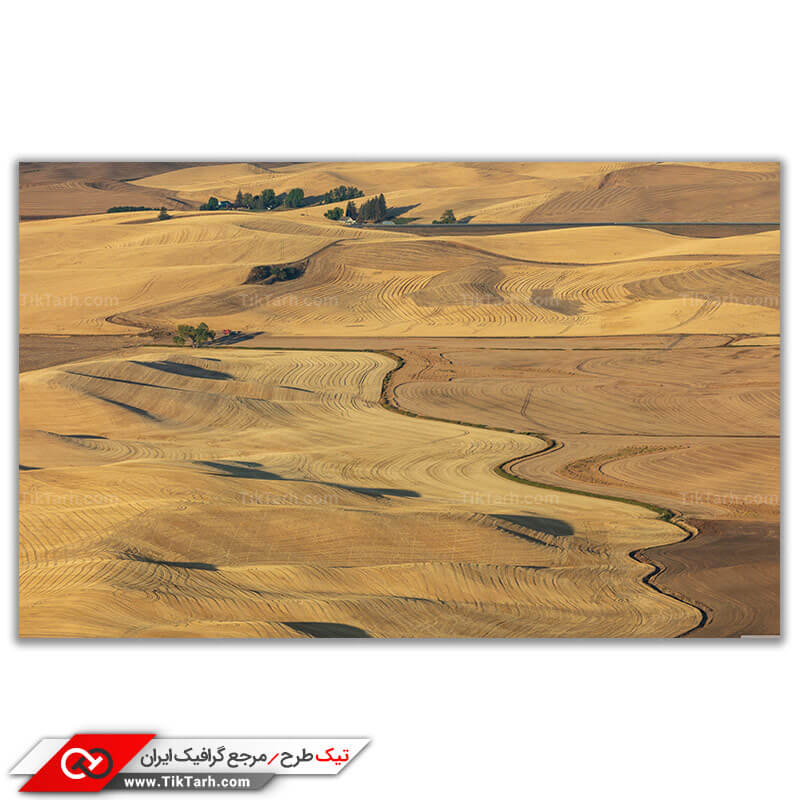 تصویر باکیفیت زمین های کشاورزی