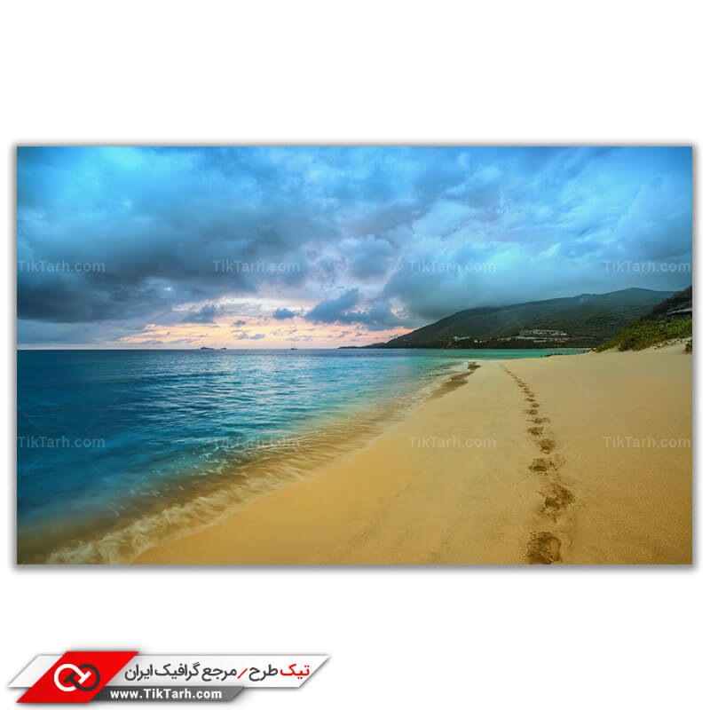 تصویر باکیفیت ساحل دلنشین