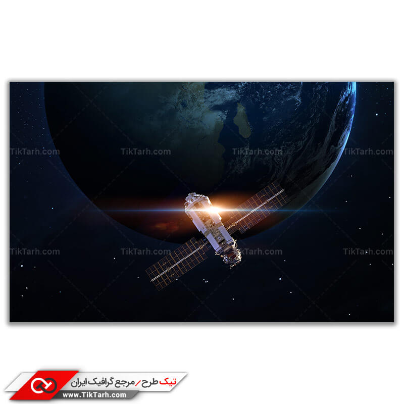 دانلود تصویر پرتاب ماهواره فضایی