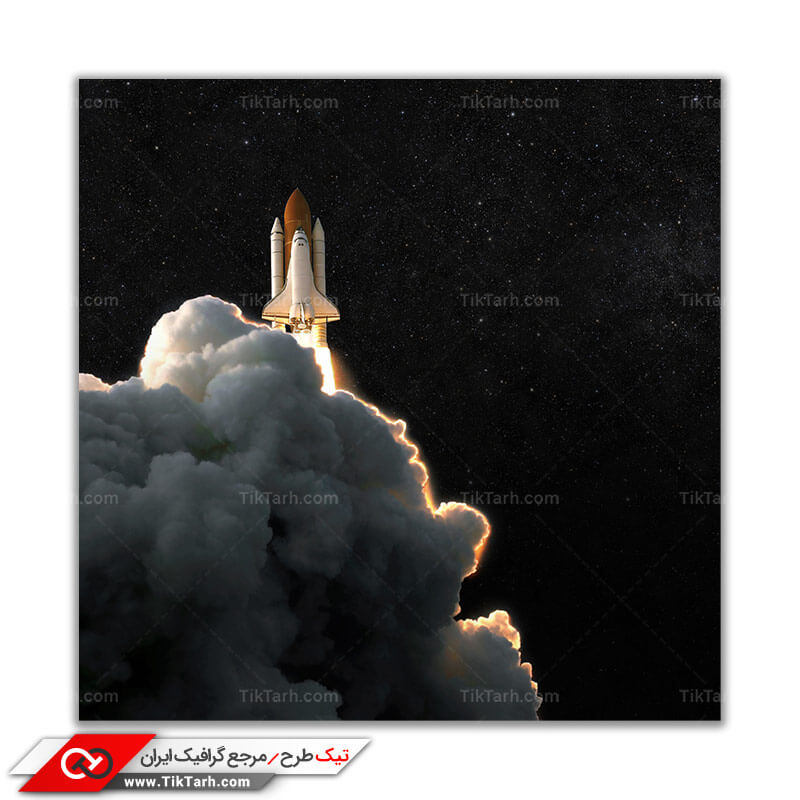 دانلود تصویر باکیفیت پرتاب شاتل فضایی