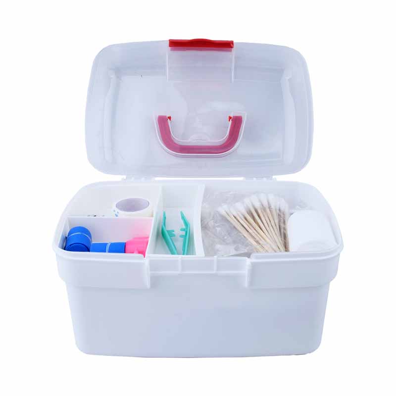 طرح جعبه پلاستیکی کمک های اولیه
