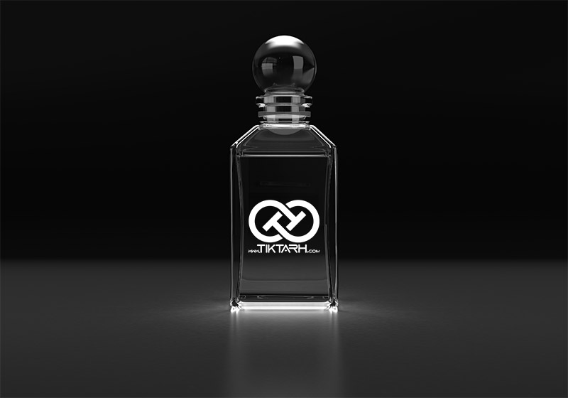 طرح موکاپ شیشه ادکلن