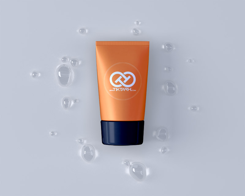 طرح موکاپ کرم تیوپی