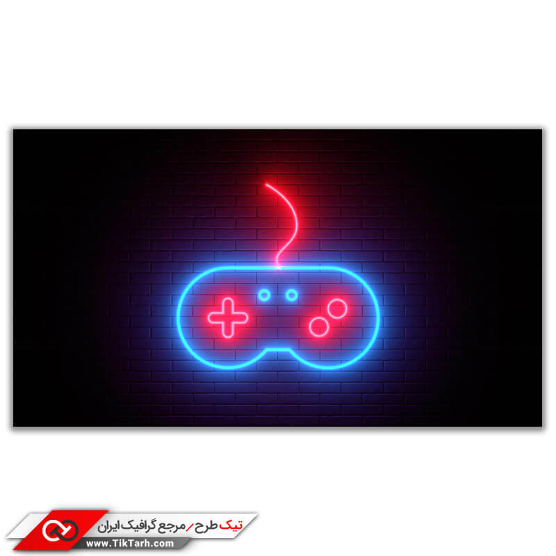 تصویر باکیفیت تابلو نوری دسته بازی