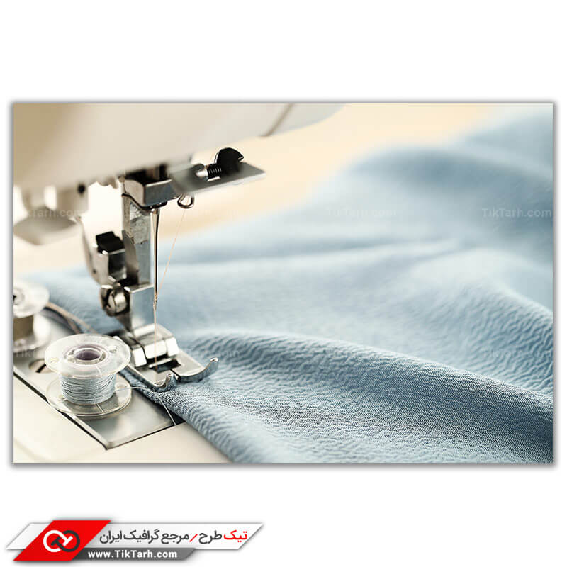 عکس لارج فرمت از چرخ خیاطی