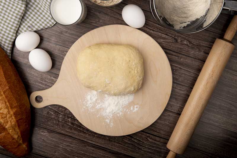 تصویر لارج فرمت از خمیر آماده پخت