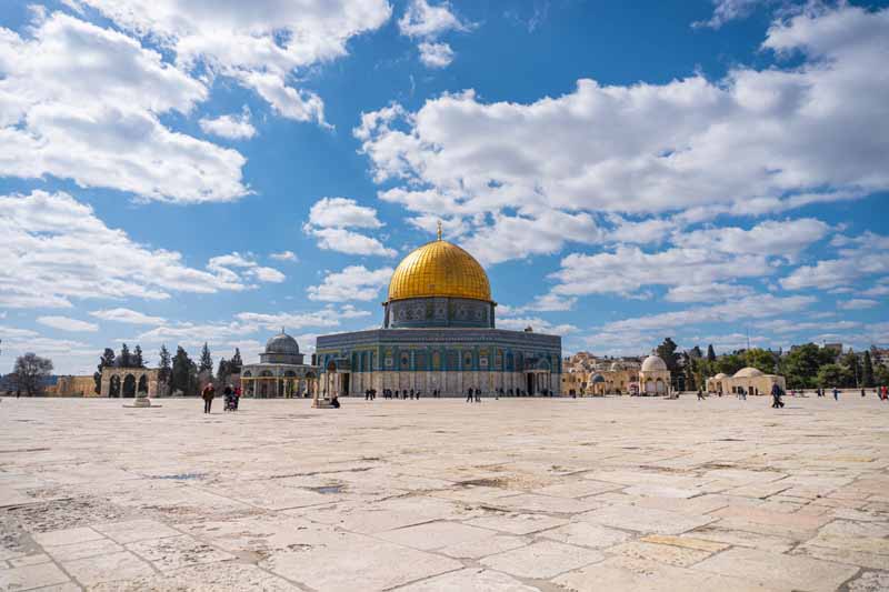 تصویر باکیفیت مسجد الاقصی فلسطین
