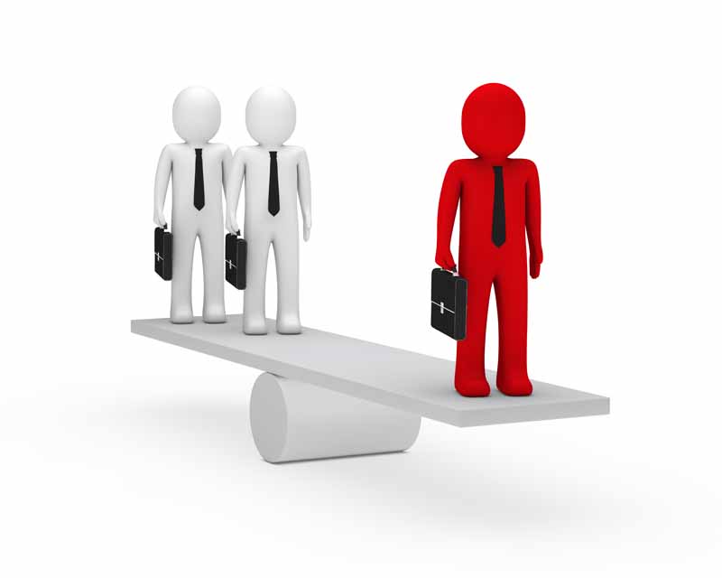 عکس سه بعدی آدمک ها روی الاکلنگ