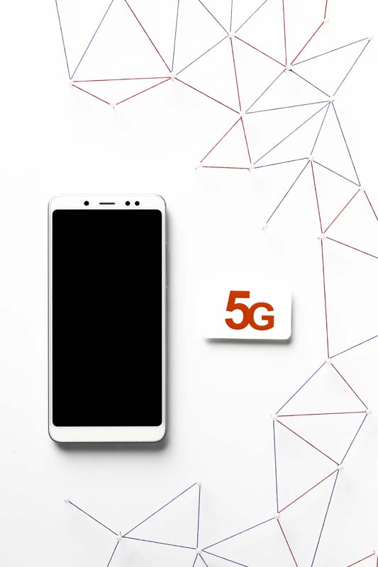 تصویر موبایل و شبکه 5G