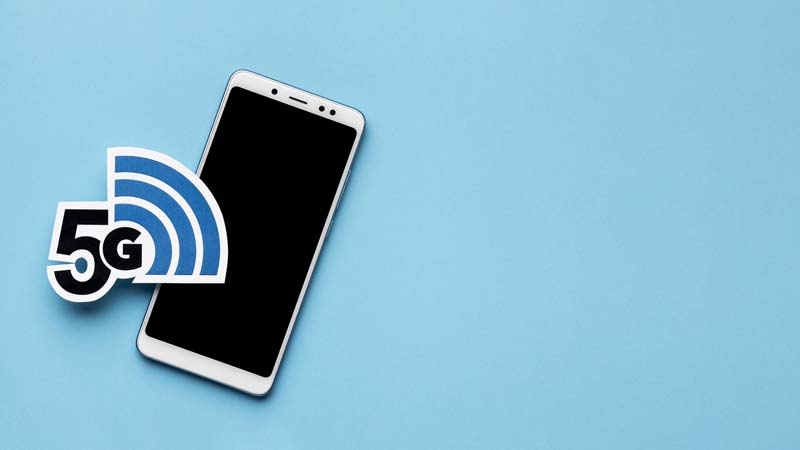 دانلود تصویر موبایل و شبکه 5G