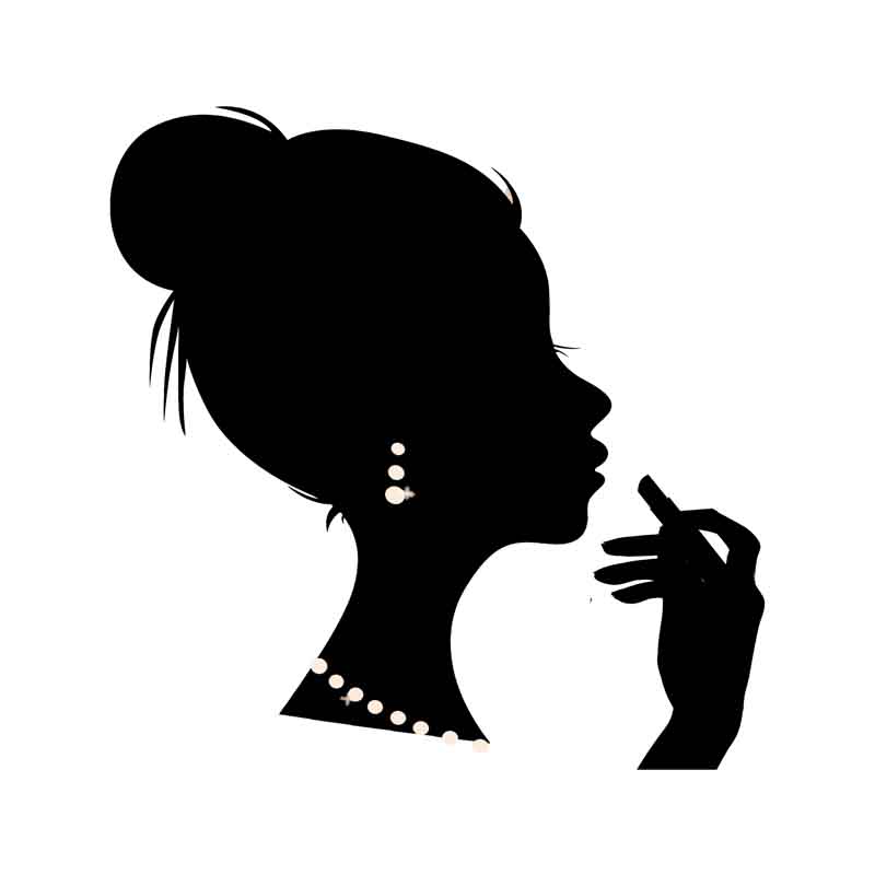 طرح کلیپ آرت صورت مینیمال