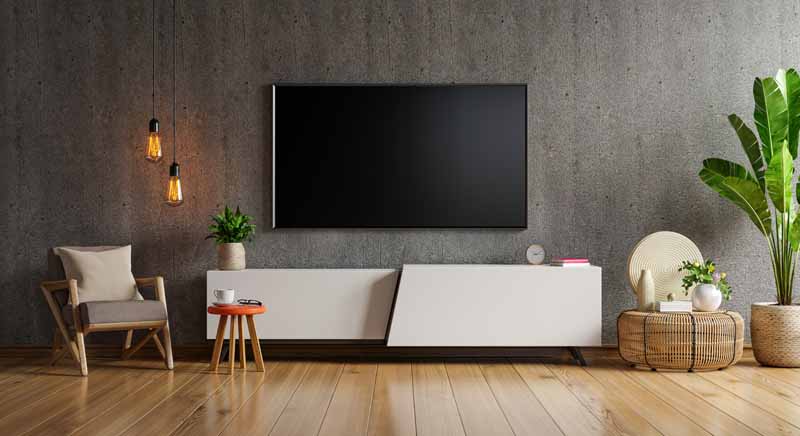 دانلود تصویر باکیفیت تلویزیون دیواری