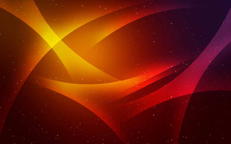 طرح پس زمینه آسمان با نور های زرد و قرمز