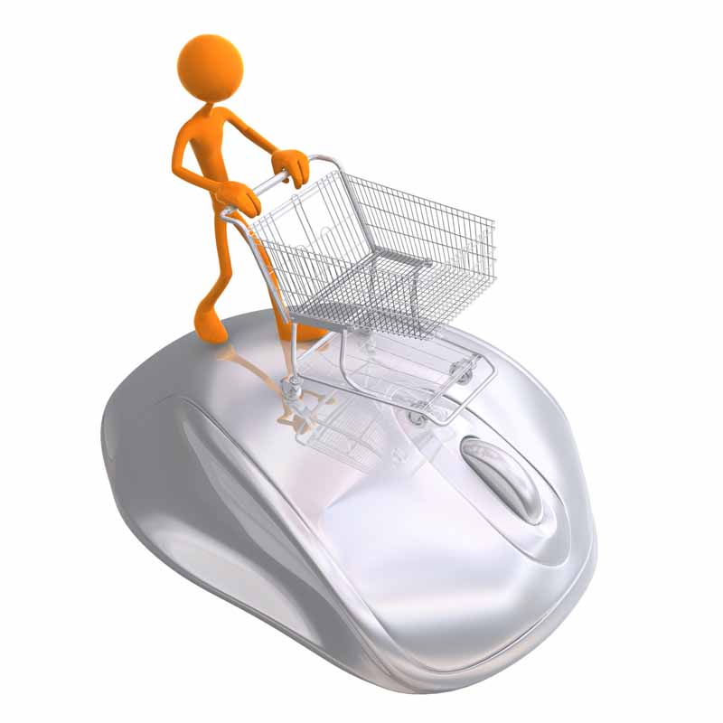 دانلود عکس خرید اینترنتی آدمک