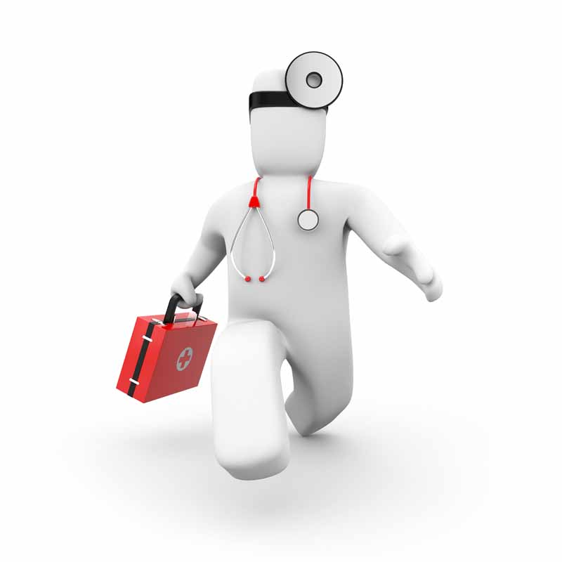 عکس آدمک پزشک اورژانس