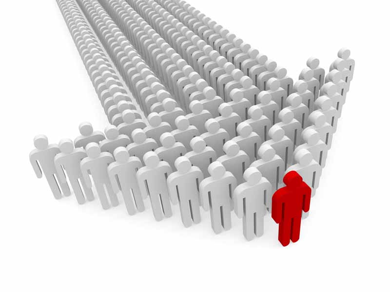 عکس رهبری آدمک ها برای موفقیت