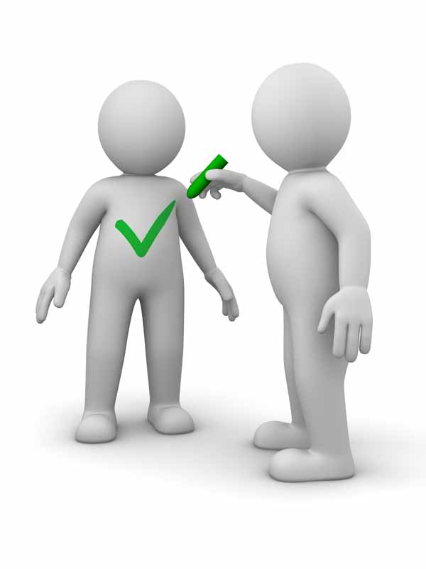 عکس تایید کردن آدمک