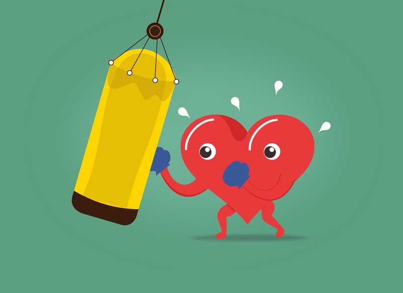 عکس کارتونی ورزش بوکس
