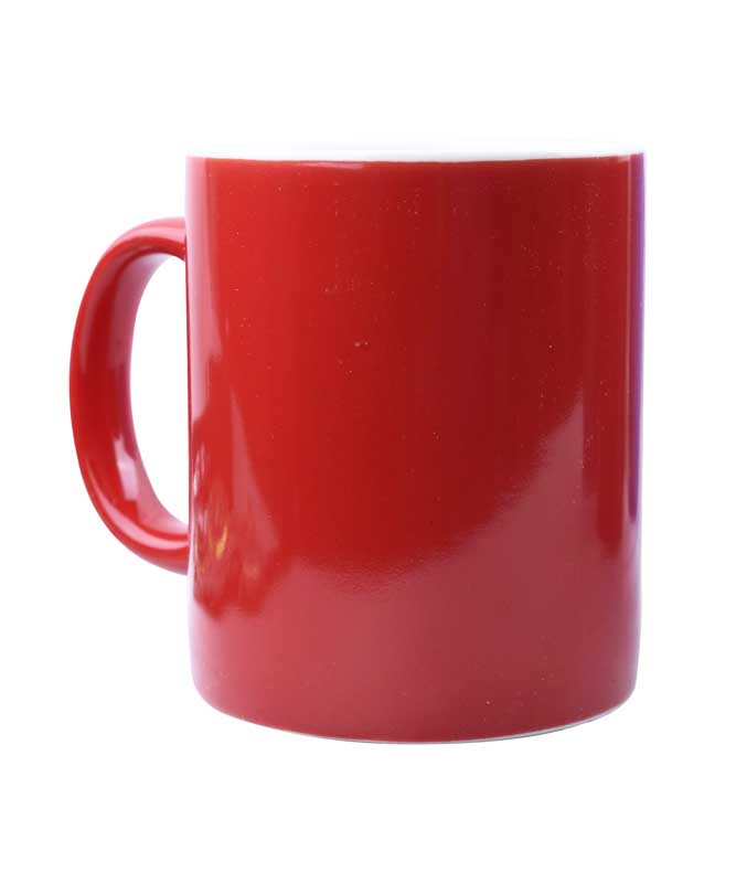 طرح ماگ قرمز