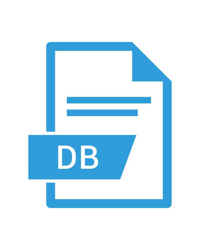 طرح آیکون فرمت DB