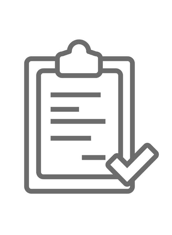 طرح آیکون تایید چک لیست