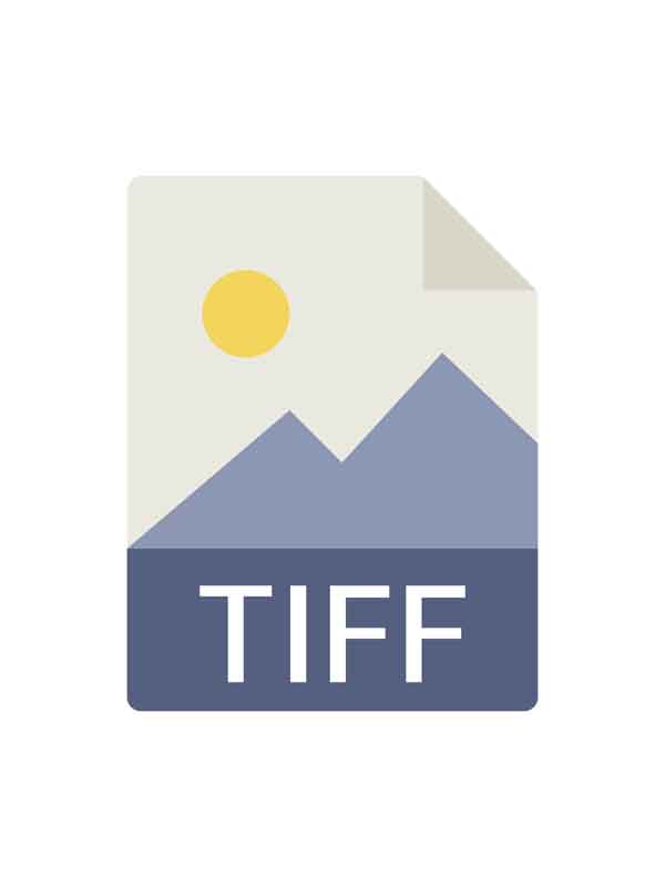 دانلود طرح آیکون فرمت TIFF