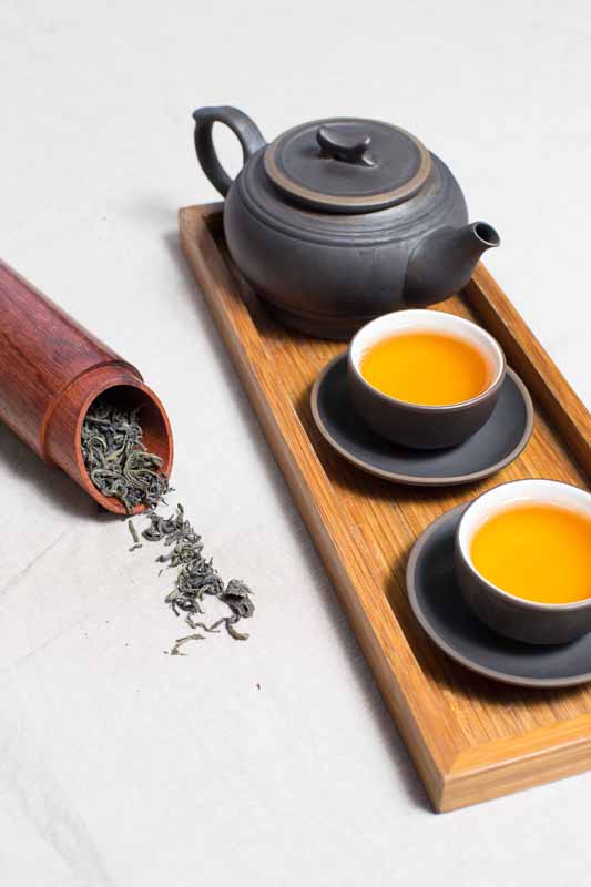 دانلود عکس دو عدد چای سبز