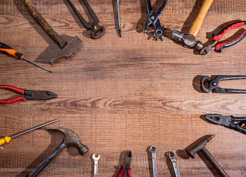 عکس گرافیکی ابزار آلات دستی