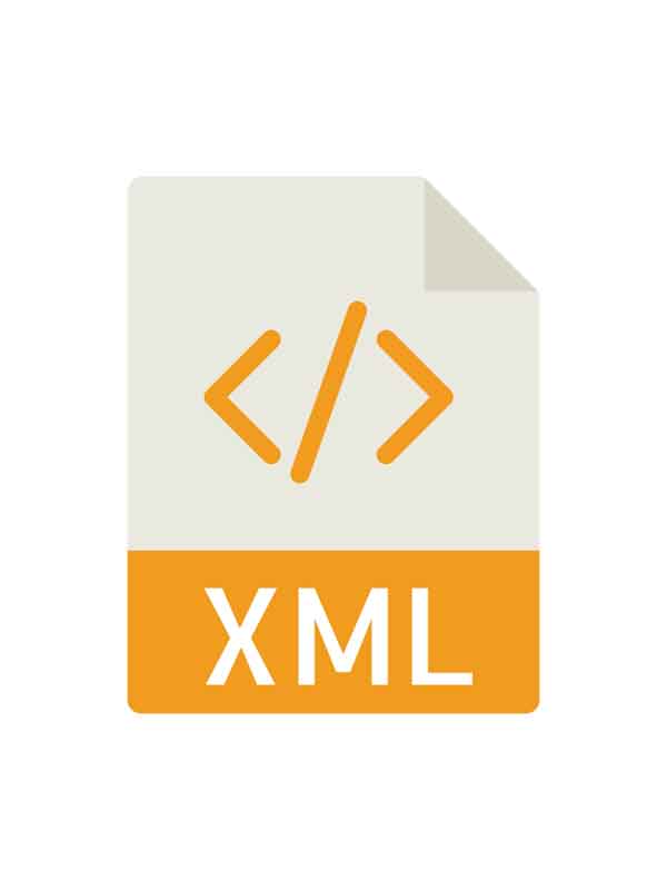 دانلود طرح آیکون فرمت XML