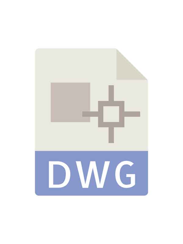 طرح آیکون فرمت DWG
