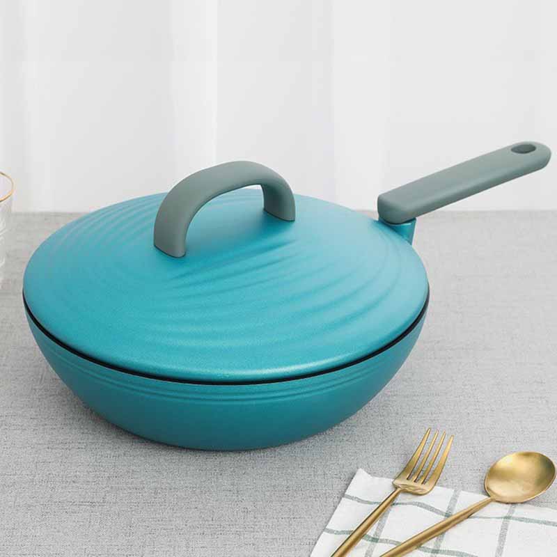 عکس ماهیتابه آبی