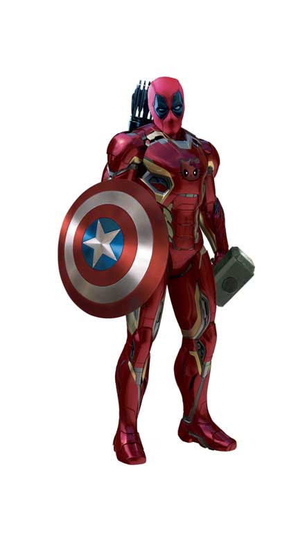 دانلود طرح ترکیب ابر قهرمانان