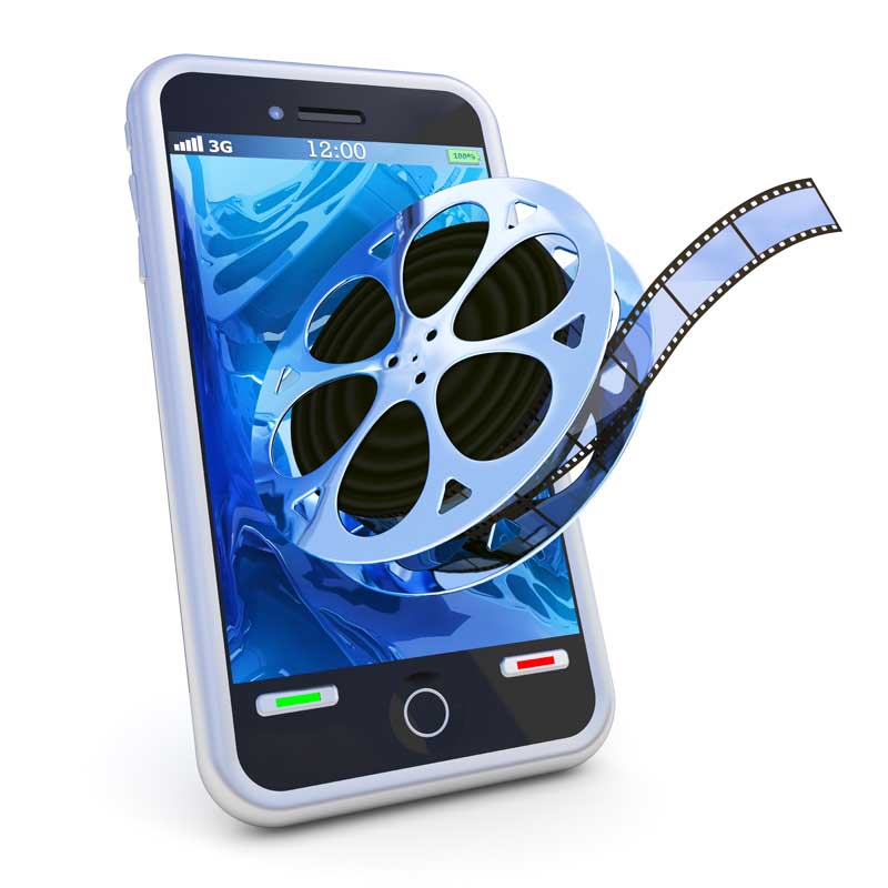 دانلود تصویر موبایل و حلقه فیلم