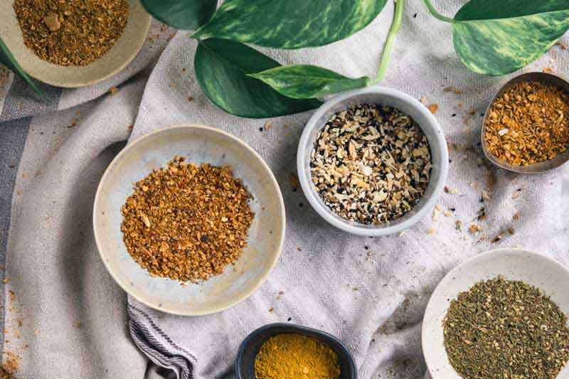 دانلود عکس گرافیکی انواع ادویه جات