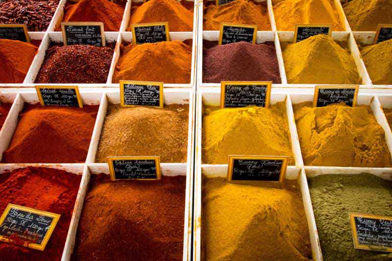 دانلود عکس گرافیکی ویترین ادویه جات