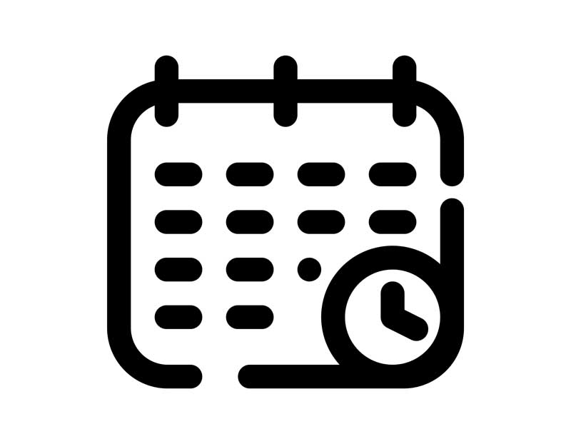 دانلود طرح آیکون تقویم