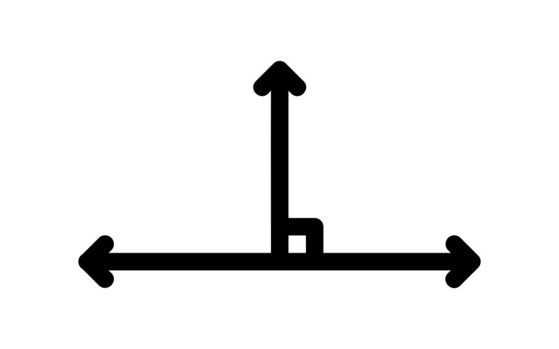 دانلود آیکون زاویه قائم