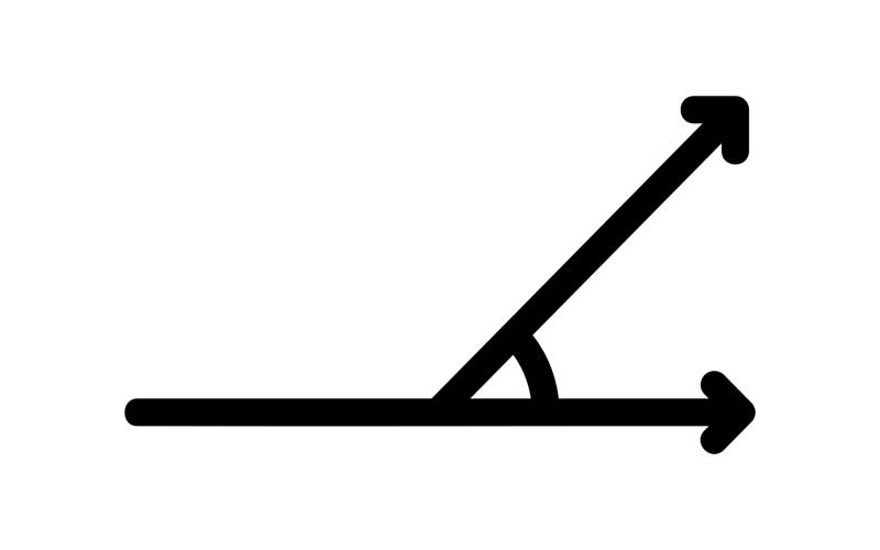 دانلود آیکون زاویه هندسی