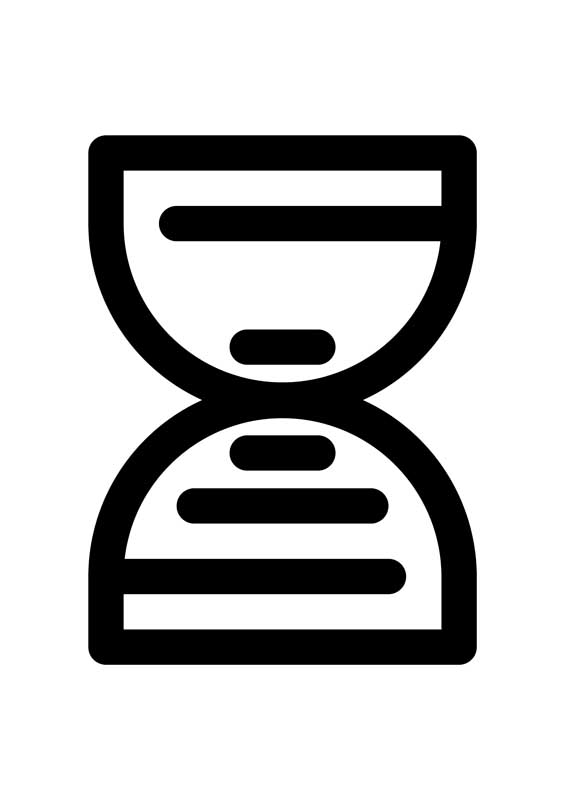دانلود آیکون ساعت شنی