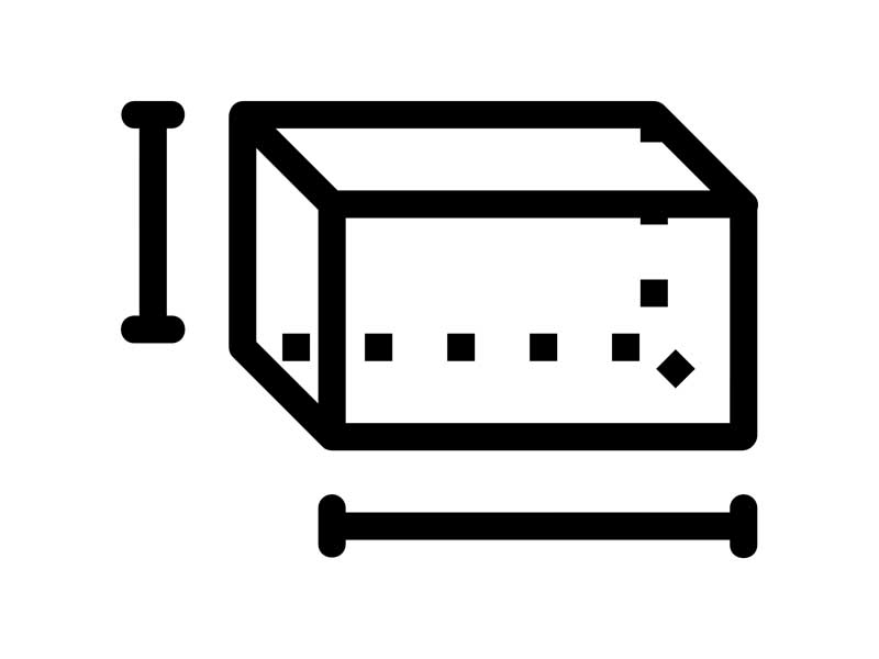 دانلود آیکون مکعب مستطیل