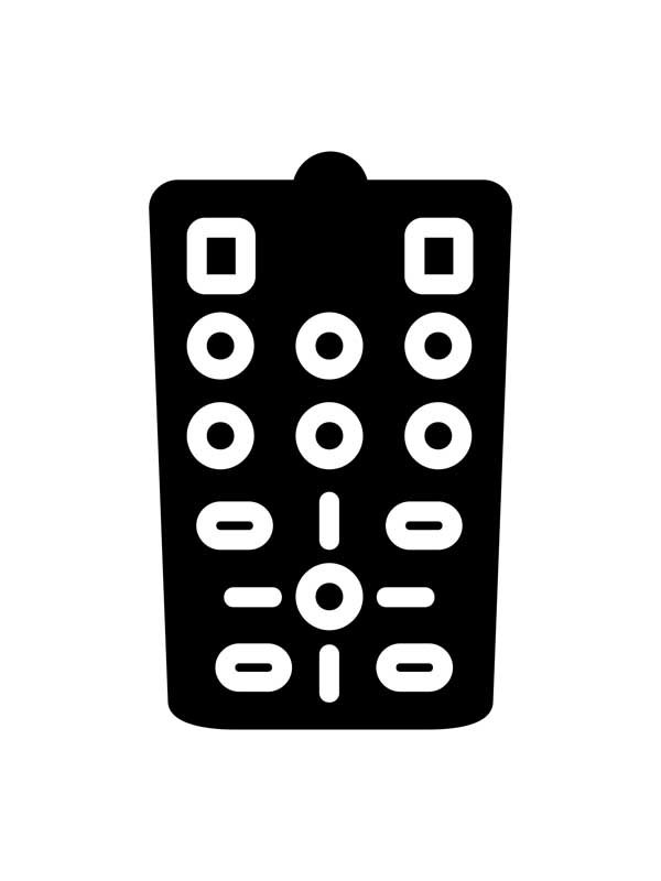 دانلود آیکون ریموت تلویزیون