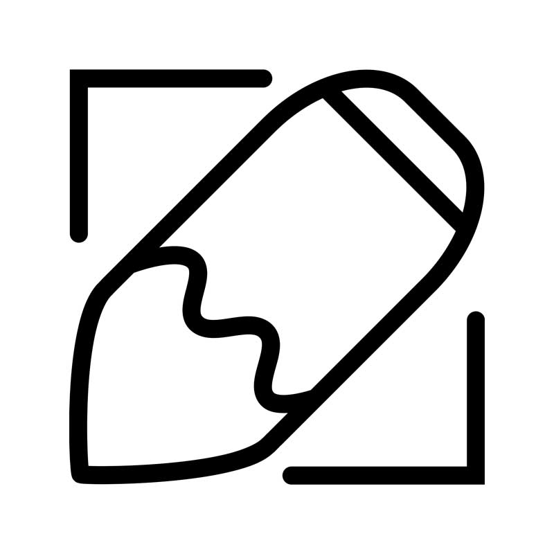 دانلود آیکون اندازه نوشتن