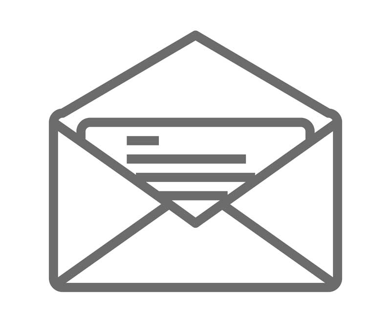 طرح آیکون باز کردن پیام
