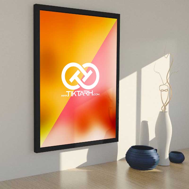 دانلود موکاپ تابلو عمودی